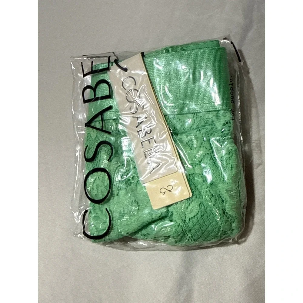Cosabella‎ Never Say Never Lace Jock Strap Ghana Green size  M